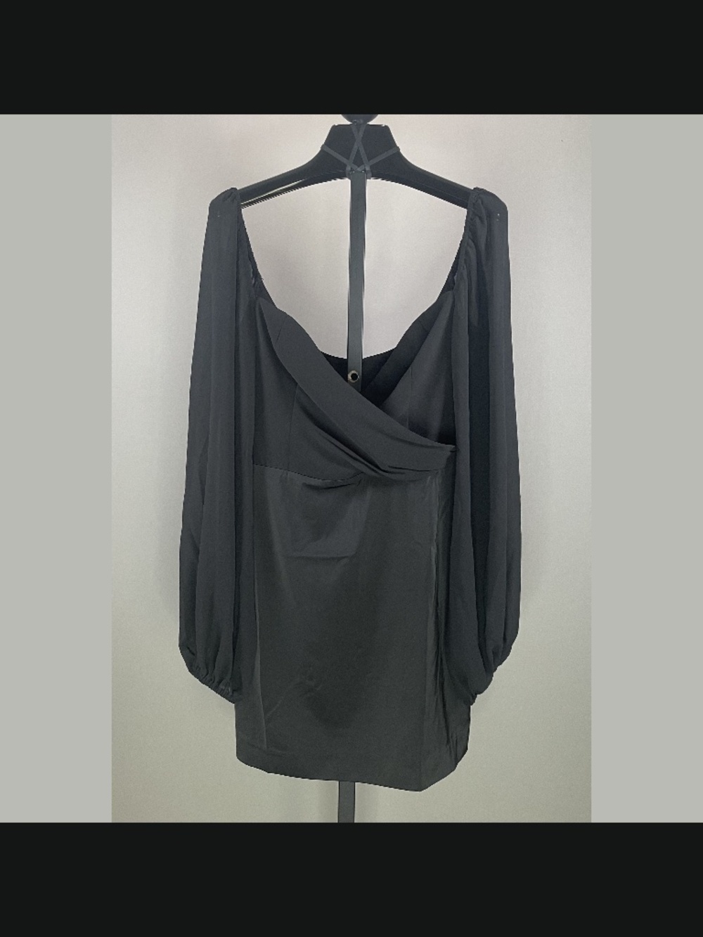 NEW NBD Dress Womens Medium black pencil sheath cocktail classic